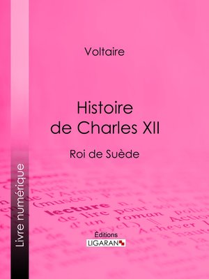 cover image of Histoire de Charles XII